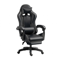 Kursi Gaming E-Sports Ergonomis, Kursi Kantor Putar Rebah Nyaman, Anji Modern Minimalis, Pelapis Kulit, Kafe Internet
