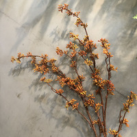 Plante décorative Xiaomi Fruit Millet à toucher réel, plante paysagère, ornement de jardin, fleur artificielle, herbe en plastique