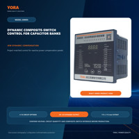 Contrôleur de banque de condensateurs JKWD5, interrupteur composite, sortie dynamique, 16 circuits, montage sur panneau, CA 380V 220V, affichage LED