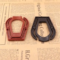 Présentoir de tuyau en plastique simple et moderne Support de tuyau prêt à l'emploi pratique pour briquets Accessoires pour fumeurs Diverses origines