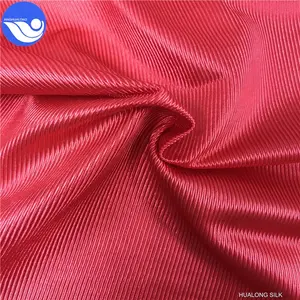 Astar için kullanılan giysiler elbise Hualong parlak kamuflaj kumaş triko kumaş çin % 100 Polyester kadın elbise tela astar/astar 54D