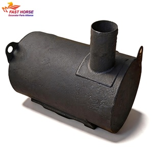 Hangood 6240-11-5800 6240115800 Silencieux pour PC1250-7 PC1250SE-7 SAA6D170E-3E-8 Pièces d'excavateur - Product Image 1