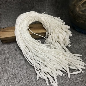 Cordón encerado de precio barato, cuerda de Color negro, cerraduras de bucle, cuerda de sellado para etiqueta colgante de tela - Product Image 6