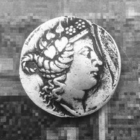 Artisanat en relief personnalisé de la reproduction plaquée argent fausses pièces de monnaie antiques grecques anciennes pièce commémorative AR tétradrachme