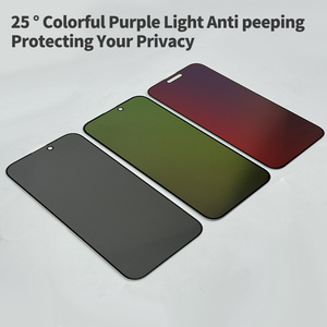 Anti-Spy <span class=keywords><strong>vetro</strong></span> temperato per <span class=keywords><strong>iPhone</strong></span> 17 Air 16 15 14 13 12 <span class=keywords><strong>11</strong></span> <span class=keywords><strong>Pro</strong></span> Max Anti Peeping cambio colore protezione schermo Privacy - Product Image 2