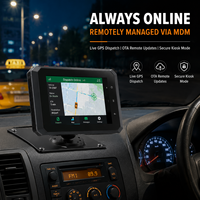 Tablet PC Android Resistente de 5 Pulgadas, Terminal de Despacho de Taxis VT-5A, Rastreo de Vehículos GPS, MDT 4G LTE, CAN Bus, Supercondensador