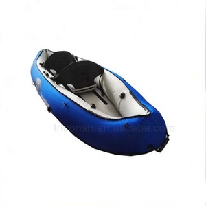<span class=keywords><strong>Kayak</strong></span> gonflable à coque <span class=keywords><strong>rigide</strong></span> bleu personnalisé pour 2 personnes, certifié CE 2021, best-seller, idéal pour la navigation sur les lacs et les rivières - Product Image 2