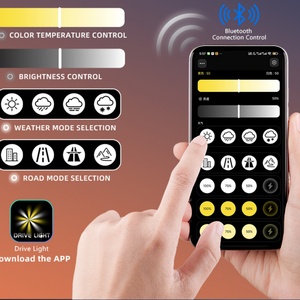 ระบบไฟส่องสว่างอัตโนมัติ Ai 50 Sanvi LED รุ่นใหม่ โปรเจคเตอร์ไฟหน้ารถยนต์ อุปกรณ์ตกแต่งรถยนต์ อุปกรณ์ตกแต่งรถจักรยานยนต์ที่ดีที่สุด - Product Image 5