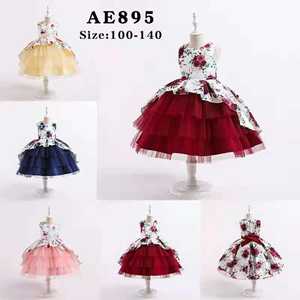 Latest Design Boutique Flower Girls Dress Fashion Style Top Quality Ins Hot Sale Baby Girls Princess <b>Tutu</b> Party Dress - Product Image 2