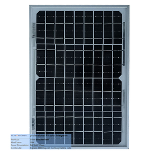Panel Solar Monocristalino de 10W para Uso en Exteriores y Fuera de la Red - Product Image 1