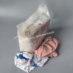 Chiffons en coton 100% premium colorés pour l'entretien des équipements, les processus de fabrication et le nettoyage - Product Image 1