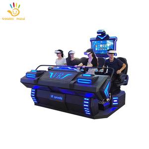 Chaise de <span class=keywords><strong>cinéma</strong></span> d'<span class=keywords><strong>occasion</strong></span> 9D VR 4 places en métal et matière plastique pour intérieur et extérieur - Product Image 1