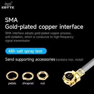 Cable adaptador Ebyte XC-IPX3-SK-10 RG0.81 aplicable a módulos inalámbricos, enrutadores, tarjetas de red y antenas - Product Image 3