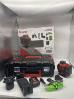 Niveau laser auto-nivelant vert 360° °   Kit de niveau laser 16 lignes, auto-calibrable, OEM, CE, pour les entrepreneurs en rénovation résidentielle