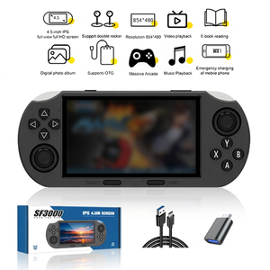 Consola de Juegos Portátil Inalámbrica Retro SF3000 con Pantalla de 4.5 Pulgadas, 64G, Código Abierto, 15000 Juegos Integrados, 3000mAh - Product Image 1