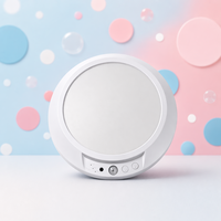 Plafonnier à détecteur de mouvement rechargeable à double commande (manuel et télécommande), 3 températures de couleur, fixation magnétique pour escaliers et couloirs