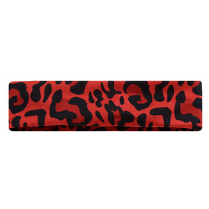 Diadema Deportiva Elástica con Estampado de Leopardo para Yoga y Fitness, Absorbente de Sudor, Estilo Europeo Americano para Mujer - Product Image 6