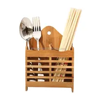 Wanuocraft-أدوات مائدة من خشب البامبو ، أدوات مائدة تجفيف الأطباق, أرفف تجفيف معلقة