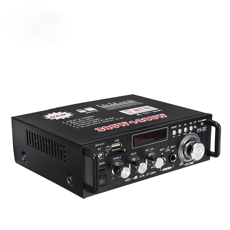 VA-GF600 600 Вт автомобильный усилитель аудио усилитель мощности Fm радио 2ch домашний кинотеатр усилители Мини усилитель звука