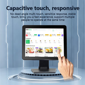 WIN 8/10แอนดรอยด์ OEM หน้า<span class=keywords><strong>จอ</strong></span>สัมผัสขนาด15<span class=keywords><strong>นิ้ว</strong></span>แบบ True Flat Screen แบบทัชสกรีนโฟลเดอร์สำหรับมอนิเตอร์แบบสัมผัส Aio - Product Image 2