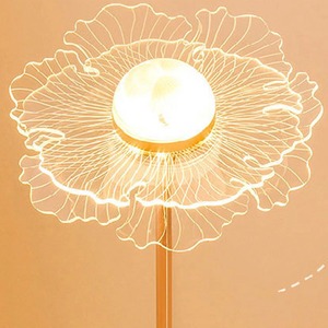 Lámpara LED de ambiente para dormitorio, artesanía artística, lámparas de escritorio de mariposa acrílica, pantalla ajustable de 180 grados para fiestas, Navidad, bodas - Product Image 5