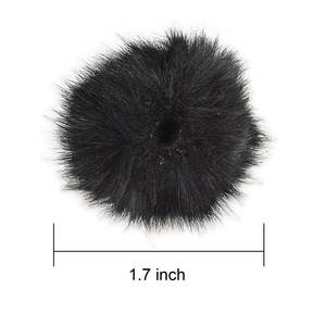 Parabrisas peludo y cabezal de micrófono de felpa para Mini micrófonos Lavalier adecuados para estudio, transmisión en vivo y uso en conferencias - Product Image 2