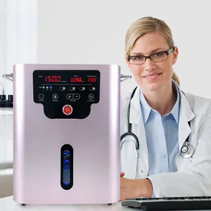 Suyzeko Nieuwe Aankomst Anti-Oxidant Hersentherapie 1500Ml Bruine Gasgenerator Zuurstof-Inhalator Waterstofinhalatiemachine