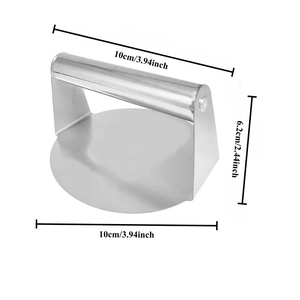 Prensa para <span class=keywords><strong>Hamburguesas</strong></span> de Acero Inoxidable, Utensilios de Cocina, Accesorios para Hacer Empanadas de Carne - Product Image 2