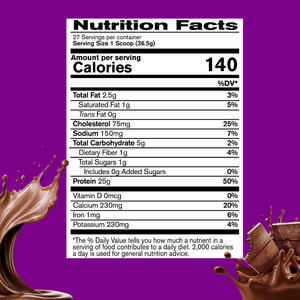Proteína de Suero de Leche de Alta Calidad con Vitamina D y Potasio, Favorece el Crecimiento Muscular, Mejora los Niveles del Sistema Inmunitario, en Polvo - Product Image 2