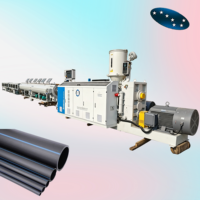 Machine de fabrication de tubes en plastique PE HDPE PPR de 20 à 63 mm, ligne d'extrusion de production de tuyaux de drainage d'eau LDPE