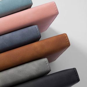 Hot Sale Customizable A5 <b>Notebook</b> PU Leather Journal Thread Sewing Promotional Gift for School <b>Diary</b> - Product Image 4