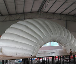 Tente <span class=keywords><strong>tunnel</strong></span> gonflable personnalisée publicité tente de camping gonflable <span class=keywords><strong>abri</strong></span> <span class=keywords><strong>pour</strong></span> annonces fête camping événements sports de plein air - Product Image 2