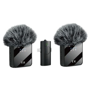 Wireless Lavalier Microphone F11 Mini Noise Reduction Mic for Mobile <b>Live</b> <b>Streaming</b> Recording - Product Image 1