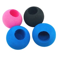 Boule de mousse Eva de haute densité, Logo personnalisé, boule d'antenne avec trou pour jouet, 5 pièces
