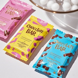 Sachet personnalisé imprimé avec logo, en aluminium, scellé sur 3 côtés, pour sucettes aux champignons, emballage alimentaire en plastique, sac refermable en Mylar pour barres chocolatées - Product Image 2