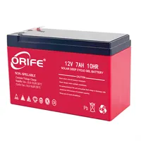 Orife 12V 24V 7ah цена солнечная батарея многократного цикла глубокого заряда-разряда гель Agm источники бесперебойного питания свинцово-кислотных аккумуляторных батарей