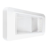 Lampe LED d'urgence Beghelli 24W Sa 1/3 Lf 32X13.5Cm