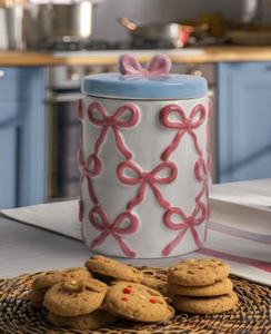 Potes de Biscoitos com Tampa Hermética Grandes Recipientes de Armazenamento de Alimentos em Cerâmica Lindos Latas de Cozinha Adequadas para Café Açúcar Petiscos para Cães - Product Image 1