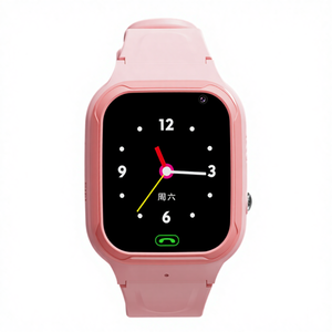 Montre téléphone pour enfants 4G Appel vidéo IPS Silicone Étanche à l'eau École primaire Garçons Filles LT36E Anglais Multilingue - Product Image 1