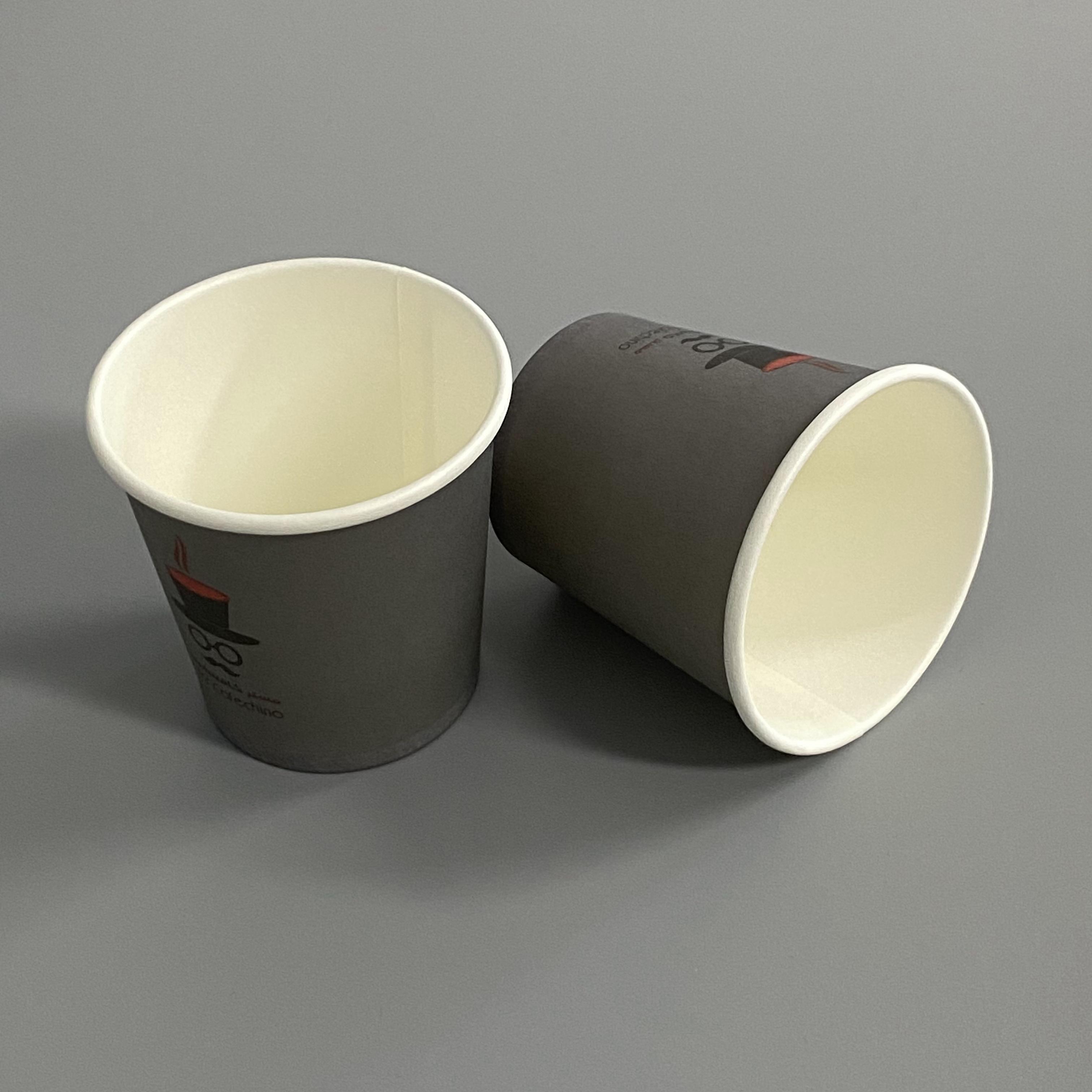 Italy Espresso Coffee Paper Cups - Customizable & Disposable