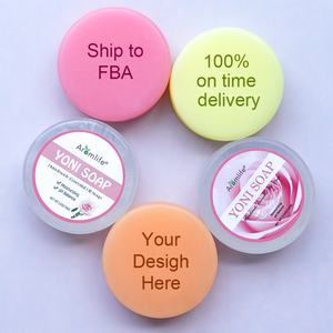 Savon Yoni biologique artisanal Chinaherbs, fournisseur de marques privées, végétalien, à base de plantes, à la fraise et à la rose, barre corporelle, probiotiques, savon Yoni artisanal - Product Image 1
