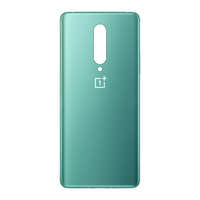 Coque arrière de remplacement verte pour OnePlus 8, étui antichoc en PC, design couleur unie, étuis pour téléphone portable pour OnePlus 8