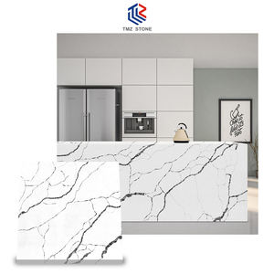 TMZ STONE ODM OEM 5009 Trèfle Calacata Quartz Dalle pour comptoirs de cuisine vanité - Product Image 1