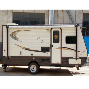 キャンピングカー、キャラバン用格納式RVオーニング、耐久性のある防水ロールアウトシェード - Product Image 4