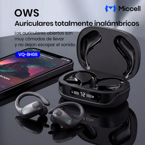 Écouteurs TWS à Conduction Osseuse avec Bluetooth 6.0 et Affichage Numérique de la Batterie, Idéaux pour la Salle de Sport et les Activités Sportives en Extérieur - Product Image 3
