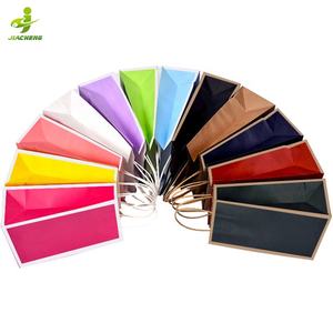 Bolsas biodegradables con impresión personalizada, Bolsas De <span class=keywords><strong>Papel</strong></span> <span class=keywords><strong>Kraft</strong></span> De colores para compras y regalos, con tu logotipo - Product Image 4