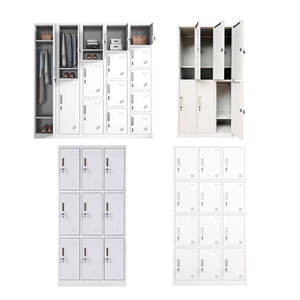 Casillero Metálico Personalizable con Cerradura de Llave para Múltiples Puertas, para Gimnasio, Oficina, Escuela, con Construcción Resistente a la Corrosión - Product Image 1