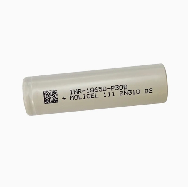 High-Grade Molicel P30B 18650 35A P28A Cylindrical Lithium Ion Batteries Featuring High Power and Low Internal Resistance