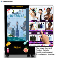 Máquina Expendedora Inteligente de Productos de Cuidado Personal las 24 Horas, Pantalla de 55 Pulgadas, Monedas, Código QR, Token y SDK con Opciones de Pago con Tarjeta de Crédito
