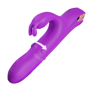 Recommandation exceptionnelle : Vibrateur télescopique rotatif à billes SHD S625 de la marque Shand, forte vibration, insertion, étanche, pour femmes - Product Image 1